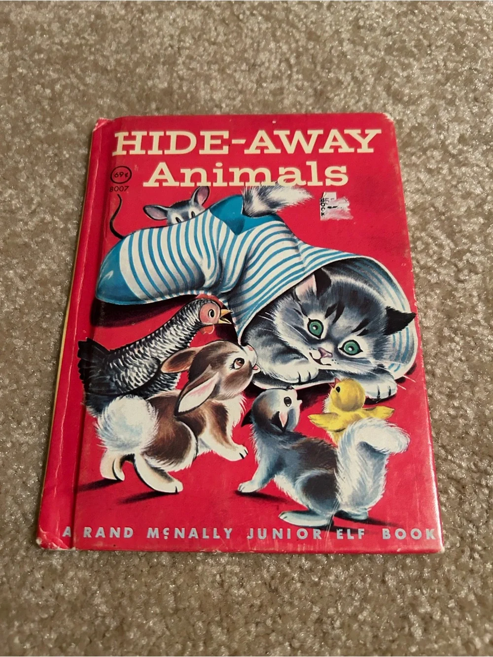 Hide-Away Animals Rand McNally children’s book